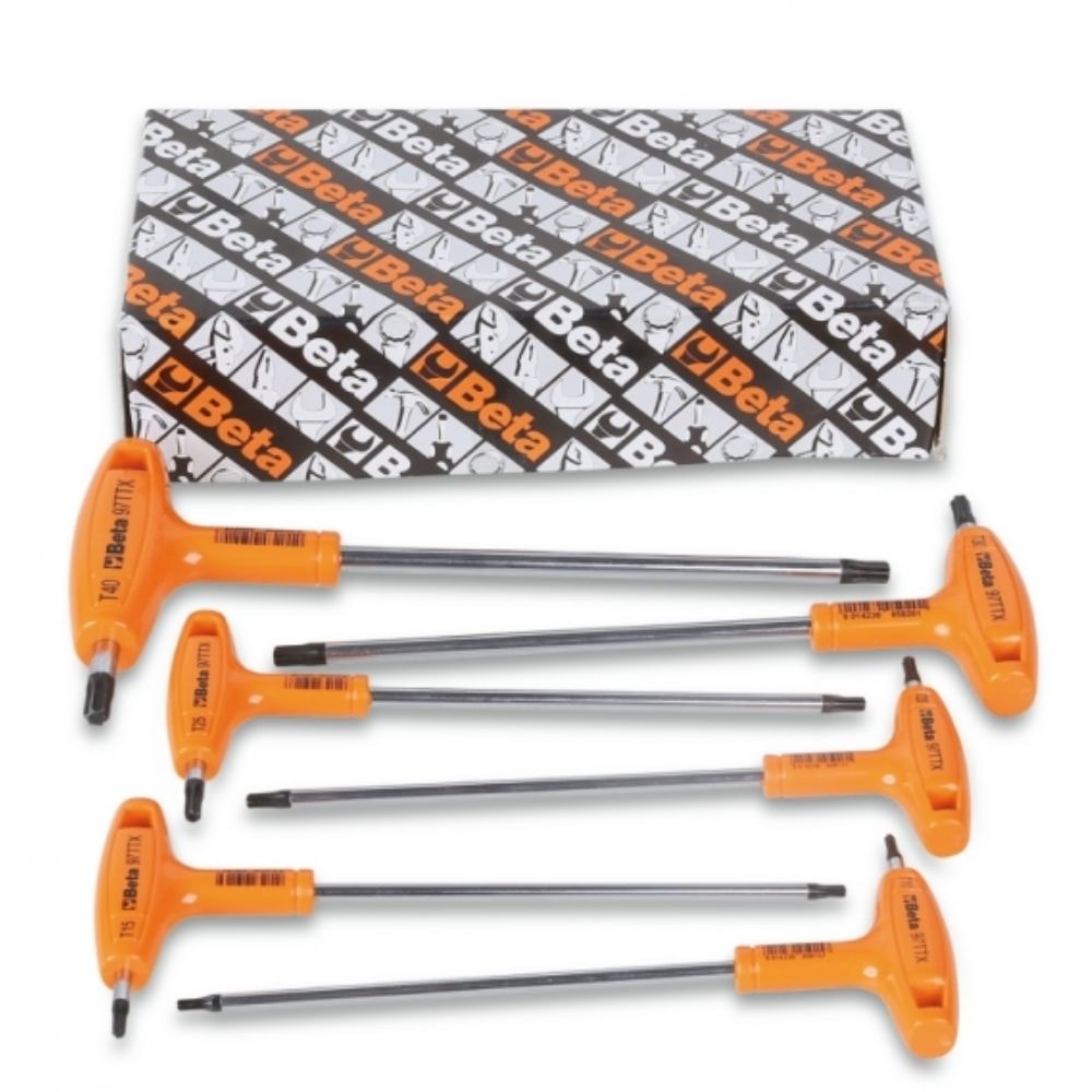 Jogo de Chave Torx Cabo T 7 a T 30 com 6 Peças 231506BN BELZER