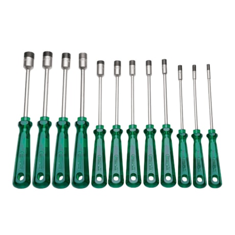 Jogo Chaves Canhão de 3mm a 14mm com 12 Peças 44250212 TRAMONTINA PRO-e20ad9d7-6a5c-44ea-b221-1f425efdb2d1