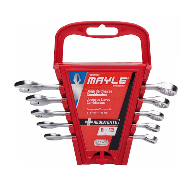 Jogo Chaves Combinadas 8 a 13mm 5 Peças 102415MY MAYLE-3e2b91ec-05d9-4fe4-9956-c91198e5535b