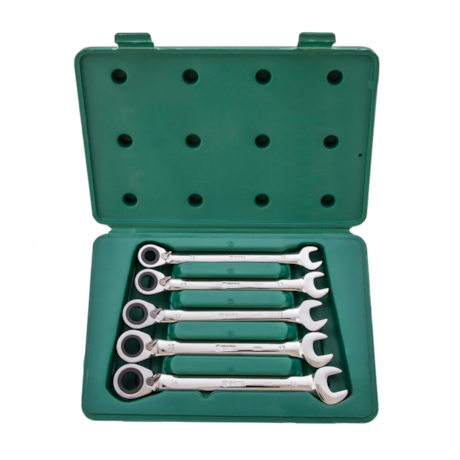 Jogo Chaves Combinadas Catraca Reversível 10 a 14mm 5 Peças ST09083SJ SATA-320aa35b-09d9-4396-a794-7cc38dfd4219