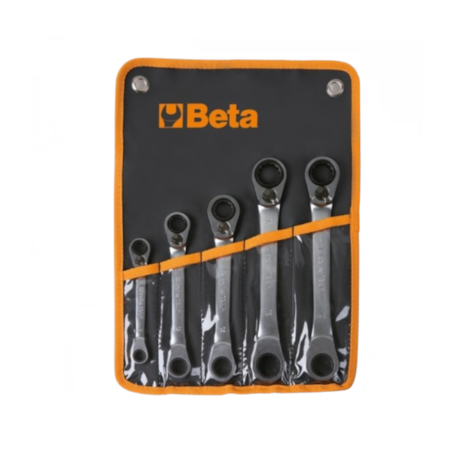 Jogo Chaves Estrela Catraca Reversível 8 a 10mm Angular c/ 5 Peças 195P/B5 BETA-e276182d-954a-4b29-bc10-20f8c9fb3397