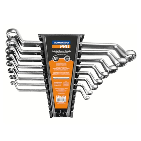 Jogo Chaves Estrela de 6mm a 22mm com 8 Peças 44630308 TRAMONTINA PRO-3e61a128-6b88-49c8-a23b-62365a937df4