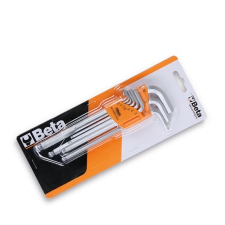 Jogo Chaves Hexagonais L Abauladas 1,5 a 10mm com 9 Peças BW 96BPC/SC9 BETA WORKER-deee42ec-48f9-4c99-9c4f-5e9d69fd03eb