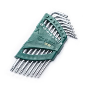 Jogo Chaves Torx L Extra Longa com 8 Peças ST09701 SATA
