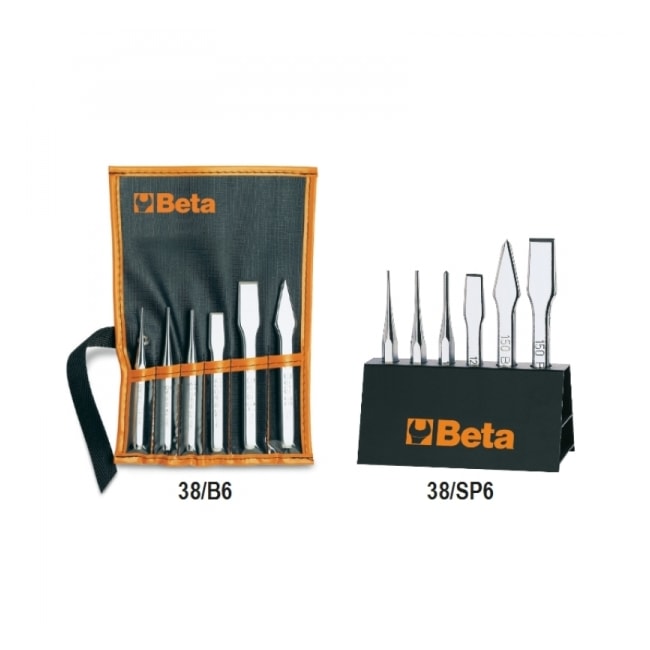 Jogo com Talhadeira + Punção + Saca Pino 6 Peças Expositor 38/SP6 BETA -dd2be2a5-c5eb-4270-9664-bb23bbf7d68f