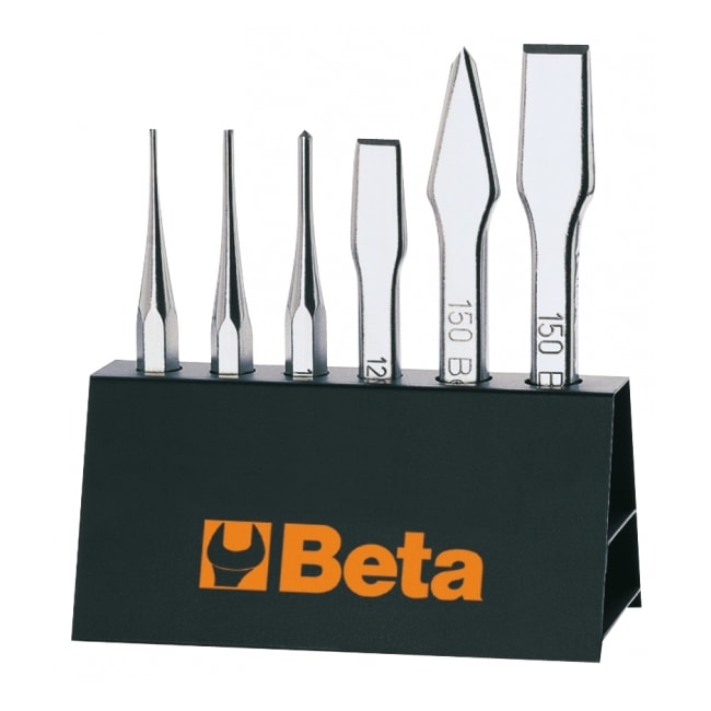 Jogo com Talhadeira + Punção + Saca Pino 6 Peças Expositor 38/SP6 BETA -2e035b3b-37da-4cb2-9cfd-7795767d59e8