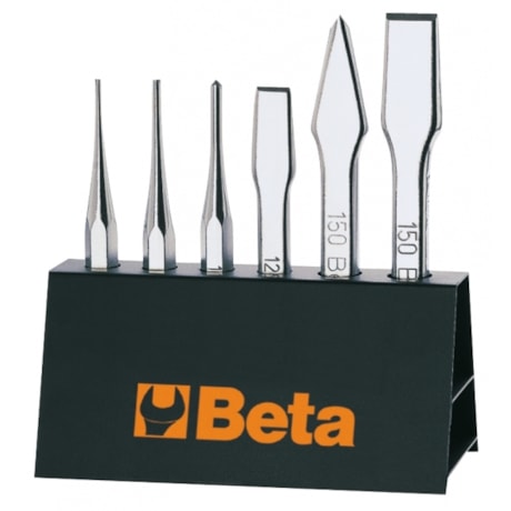 Jogo com Talhadeira + Punção + Saca Pino 6 Peças Expositor 38/SP6 BETA -e7f9290d-caa5-4c4a-a8c3-40bb600a5824