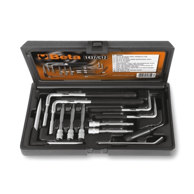 Jogo de 12 Ferramentas para Remoção de Air Bags 1437/C12 BETA-aa1f2972-3650-4333-ac21-8b25205575b9