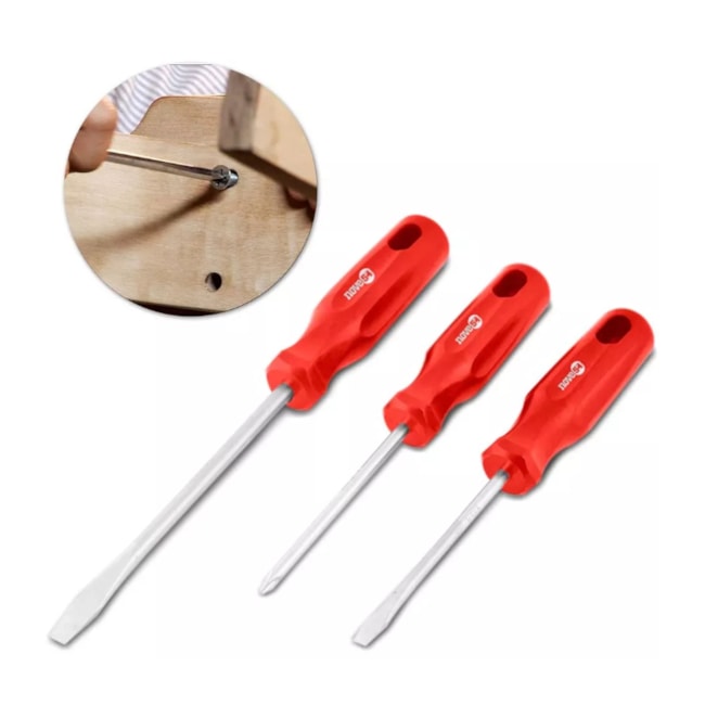 Jogo de 3 Chaves Fenda e Phillips 3072903000 NOVE54-341cf70e-e073-4493-975b-f720072f45ff