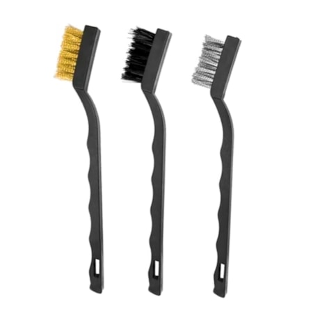 Jogo de 3 Escovas Manuais Aço/Nylon/Latão Pequena 748609 MTX-d4f10830-2050-4822-b98e-fd9ebcef00eb