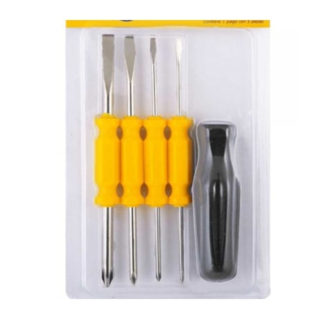 Jogo de 5 Chaves de Ponta Dupla Fenda e Phillips 3070500000 VONDER-913f3c71-625e-429f-bf62-38e4344a4783