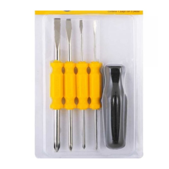Jogo de 5 Chaves de Ponta Dupla Fenda e Phillips 3070500000 VONDER-3103e872-e281-465d-9147-d82fd1ee9d75