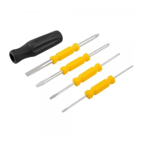 Jogo de 5 Chaves de Ponta Dupla Fenda e Phillips 3070500000 VONDER-5a8d8367-2df3-490c-98bb-e70091e45891