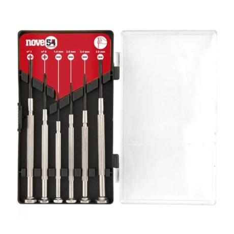 Jogo de 6 Chaves de Precisão Fenda e Phillips 3570600001 NOVE54-fa5cf1f6-f6a0-4812-bcf5-9ca52b7c74a3