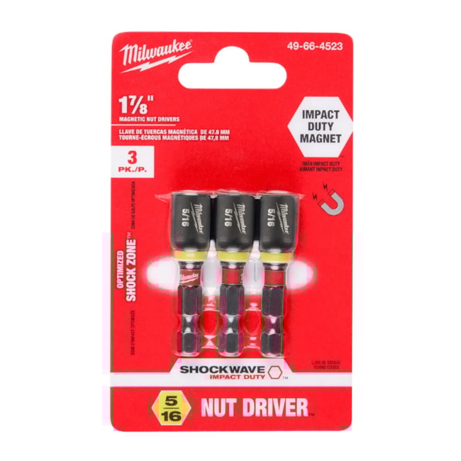 Jogo de Adaptador Bits Canhão Magnético Encaixe 1/4