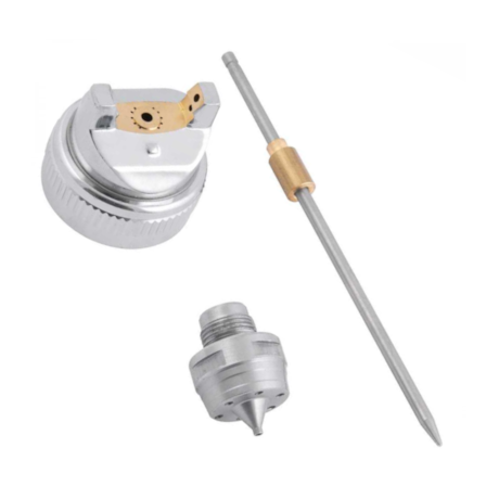 Jogo de Agulha/Bico/Capa/Anel Trava/Anel de Vedação 1.4mm para Pistola de Pintura PGV 200 6220100208 VONDER-17952003-b3df-4b14-ad46-ec0c4b9e151a