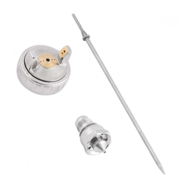 Jogo de Agulha/Bico/Capa de Ar/Porca/Anel de Vedação 1.3mm para Pistola de Pintura PSV 200 6220200222 VONDER-dbe80d4f-75a8-4ed0-9aba-1585fe832b8d