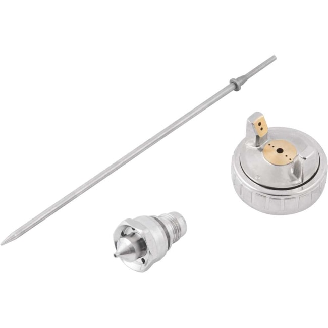 Jogo de Agulha/Bico/Capa de Ar/Porca/Anel de Vedação 1.3mm para Pistola de Pintura PSV 200 6220200222 VONDER-2f2b4df2-21b2-43c0-b56e-36cfd9e90977