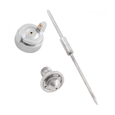 Jogo de Agulha/Bico/Capa/Guia/Núcleo/Porca 1.4mm para Pistola de Pintura PSV 100 6220200112 VONDER-8cb54336-6952-463c-a810-e488f4b156a6