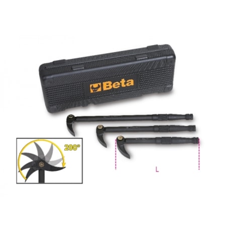 Jogo de Alavanca de Ponta Articulada com 3 peças 966/C3 BETA-54fa48ed-4933-49f0-8913-836b0c611cff