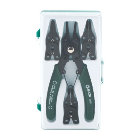 Jogo de Alicates para Anéis de Retenção 5 Peças ST09251SJ SATA-7499373d-f7ae-48c3-90f5-d2a0da23f818