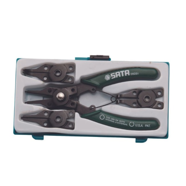 Jogo de Alicates para Anéis de Retenção 5 Peças ST09251SJ SATA-2f3f2213-dae4-4a28-a9ed-1a73c805c5b4