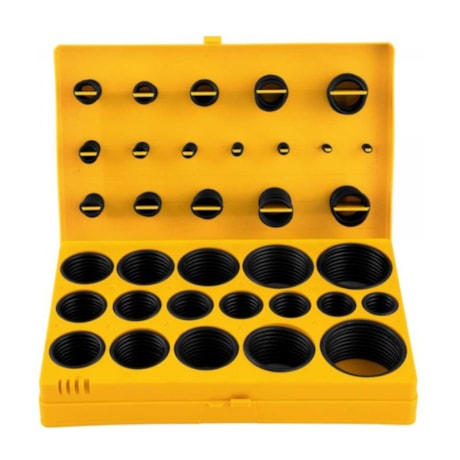 Jogo de Anéis de Vedação Oring com 419 peças 3599419000 VONDER-426b0855-e0a5-4679-b69d-d5715b6293ba