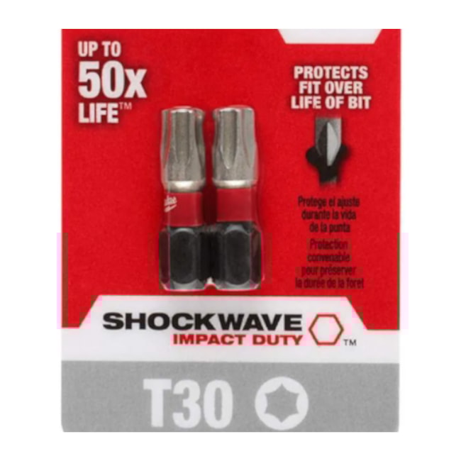 Jogo de Bit Torx TX30 X 25mm com 2 peças Forma E 48-32-4437 MILWAUKEE-b85ef0a3-9555-4ba1-8342-f494583f8d11