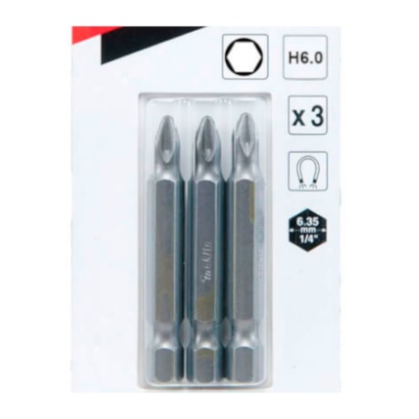 Jogo de Bits Allen de Torção PH6 x 50mm com 3 Peças B-25476 MAKITA-aafd8417-bfde-4263-b817-ea71813d65c0