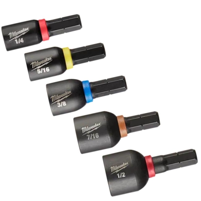 Jogo de Bits Canhão com 5 Peças 49-66-4563 MILWAUKEE-a02335af-6b21-4548-85d9-29d971531430