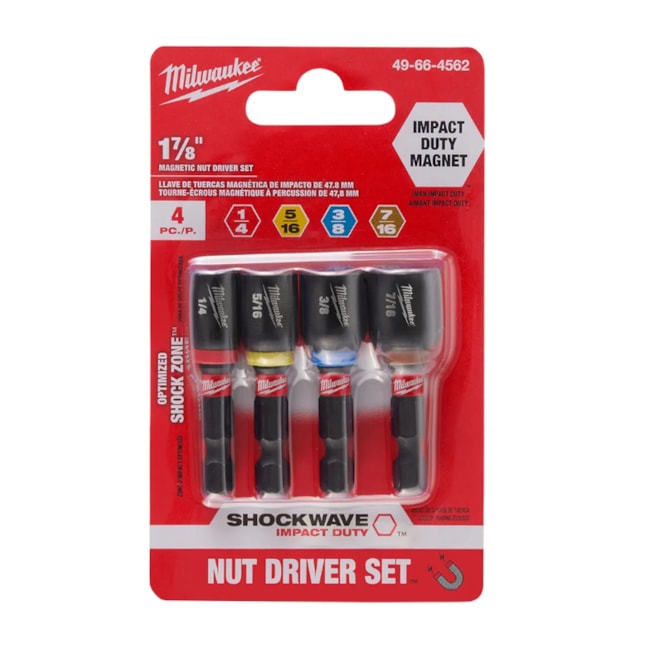 Jogo de Bits Canhão Magnético com 4 Peças 49-66-4562 MILWAUKEE-27fb45c4-ec22-4f29-ae10-f41adb9e9ecb