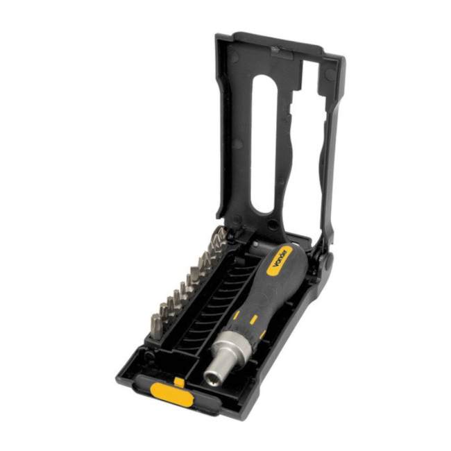 Jogo de Bits com 13 Peças e Encaixe Sextavado 1/4'' 3538389120 VONDER-3b300abb-b9f1-4d45-8a02-ca0b3876e5d5
