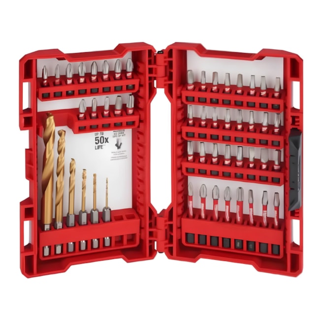 Jogo de Bits e Brocas para Fixar/Parafusar com 75 Peças SHOCKWAVE 48-32-4030 MILWAUKEE-17317909-6f7f-4ffd-b721-96f81a0b0810