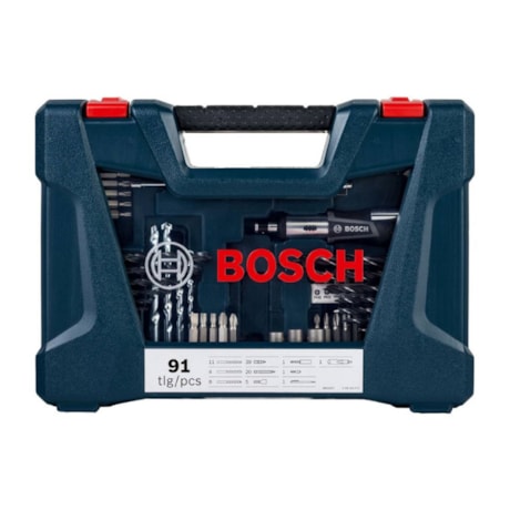 Jogo de Bits e Brocas V-Line com 91 Peças 2607017402 BOSCH-f3f8e40e-93a1-4eb9-aafa-08569ea2ee6f