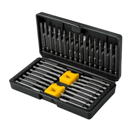 Jogo de Bits e Ponteiras de Encaixe Sextavado 1/4