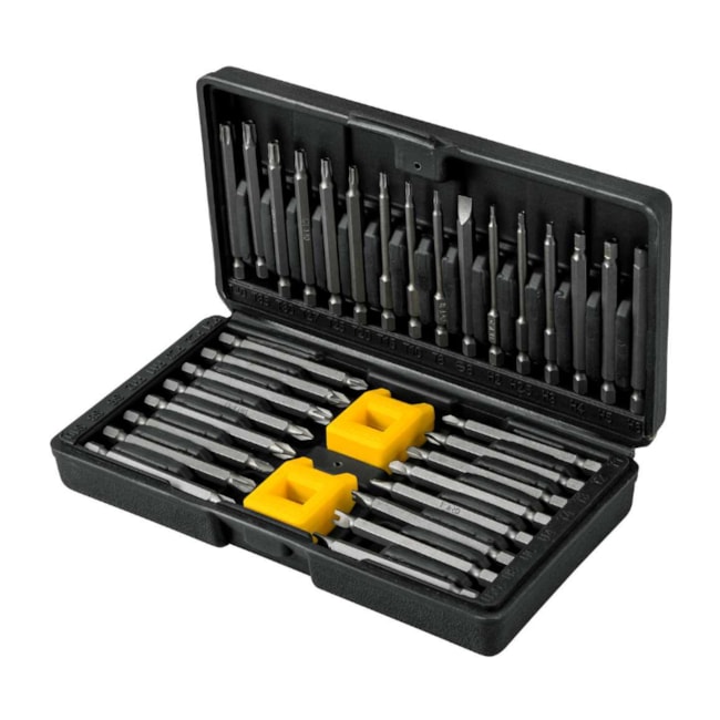 Jogo de Bits e Ponteiras de Encaixe Sextavado 1/4