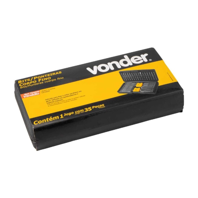 Jogo de Bits e Ponteiras de Encaixe Sextavado 1/4