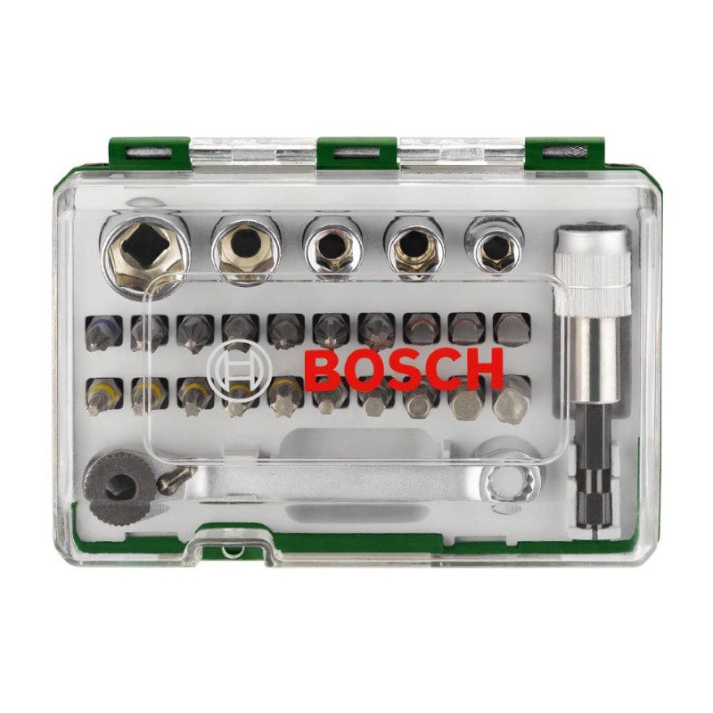 Jogo de Bits e Soquetes 27 Peças 2607017160 BOSCH - Anhanguera