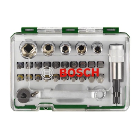 Jogo de Bits e Soquetes 27 Peças 2607017160 BOSCH-84adf749-cd3e-4046-92e9-9e401a2f03d0