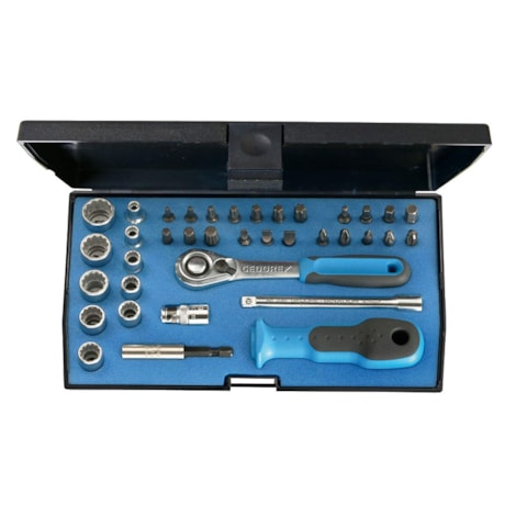 Jogo de Bits e Soquetes 37 Peças D20KMU-20 GEDORE-70d42f77-32ed-4b93-ab0f-c896133efdad