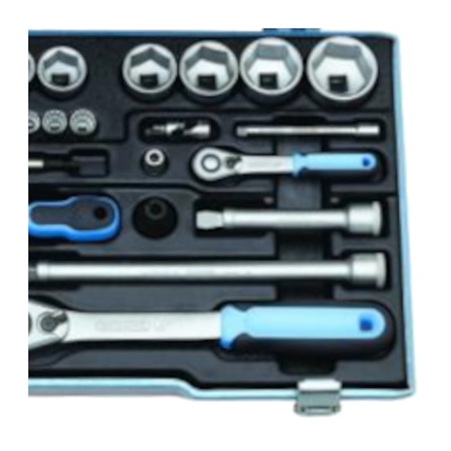 Jogo de Bits e Soquetes 4 a 36mm com Catraca Reversível 19V20U-20 GEDORE-e9ec6a40-2dc8-42df-b9d1-814e0a3763f5