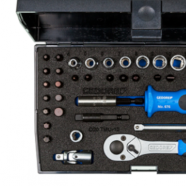 Jogo de Bits e Soquetes 40 Peças D20TMU-10 GEDORE-120d3d04-e349-4c96-bae8-fb79aa3421c4