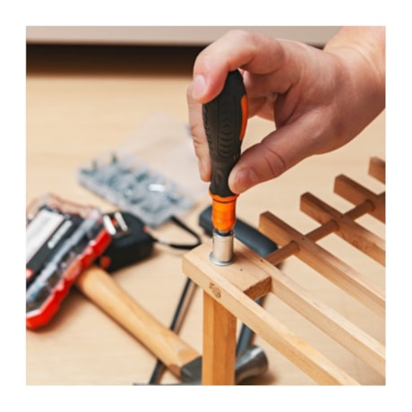 Jogo de Bits e Soquetes com 21 Peças S49005021 ROBUST-3cf4e1a8-0bd8-4bbc-9906-12d77866cc03