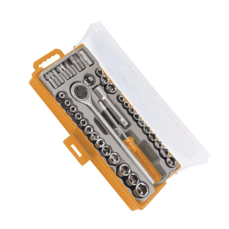 Jogo de Bits e Soquetes com Chave Catraca 40 Peças 13565 SPARTA-f3567fb9-abda-495d-9563-5540ede5c3ad