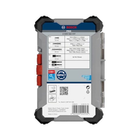 Jogo de Bits e Soquetes Encaixe 1/4