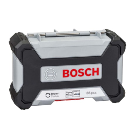 Jogo de Bits e Soquetes Impact Control 36 Peças 2608522365 BOSCH