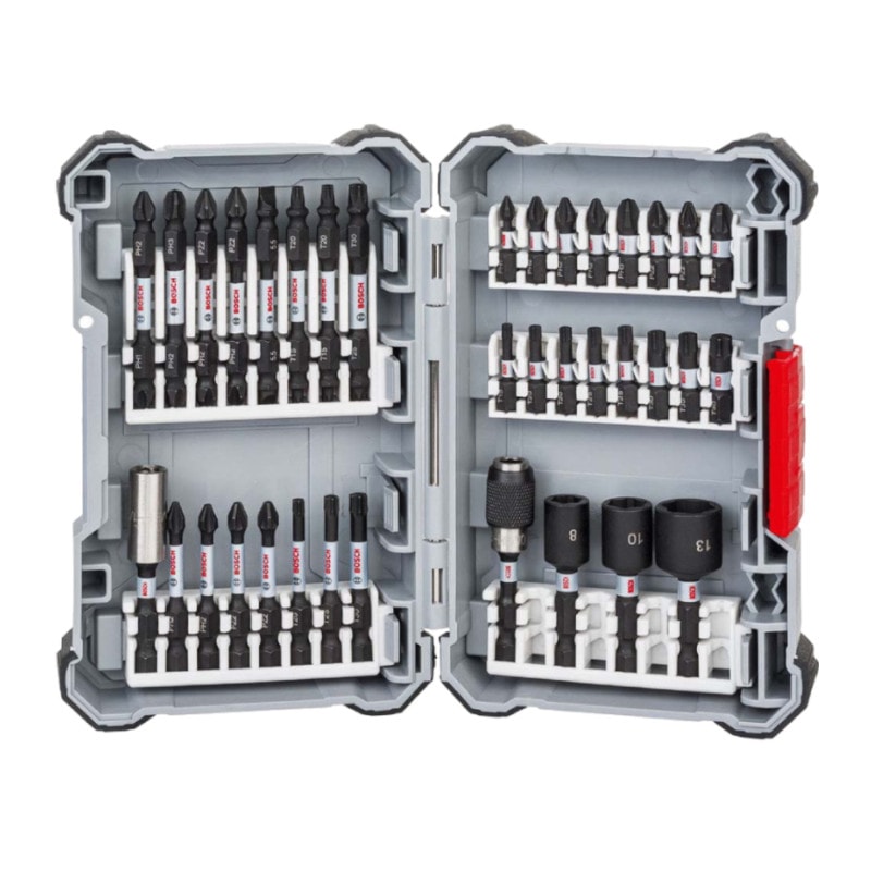 Jogo de Bits e Soquetes Impact Control 36 Peças 2608522365 BOSCH