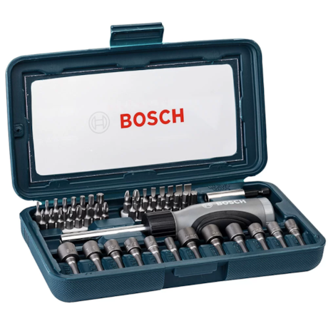 Jogo de Bits e Soquetes para Parafusar com 46 Peças 2607017399 BOSCH-93fa46e7-f005-4551-849f-c092e6d71d25