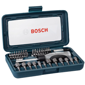 Jogo de Bits e Soquetes para Parafusar com 46 Peças 2607017399 BOSCH