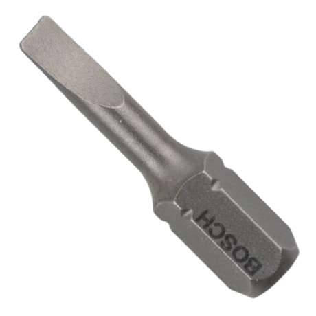 Jogo de Bits Fenda 5.5mm x 25mm Encaixe 1/4